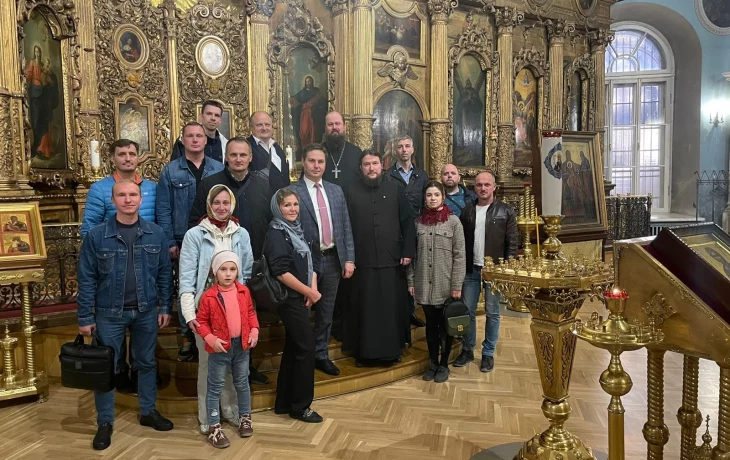 Встреча членов СПП в Андреевском соборе 3
